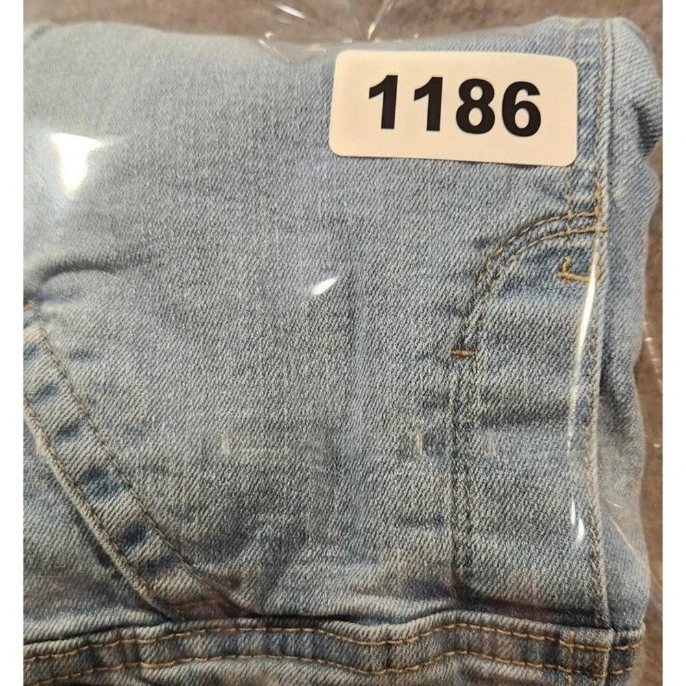 OshKosh B'gosh Overalls Girls XS Blue Denim Vestbak One‎ Piece Light Wash Bib